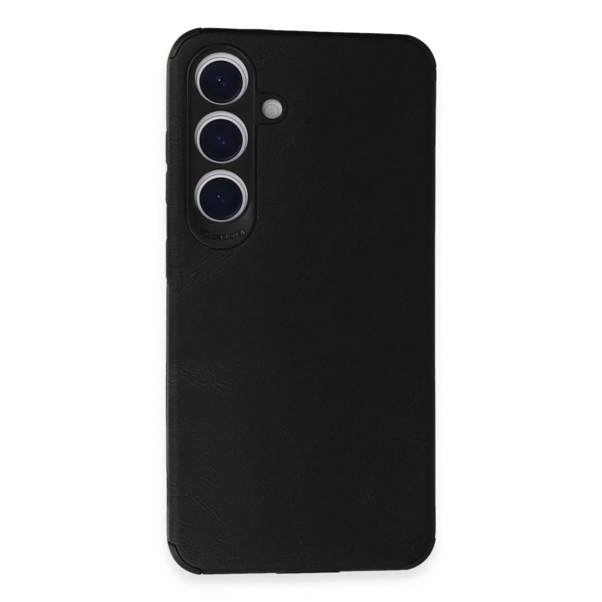 Samsung Galaxy S24 Kılıf Loop Deri Silikon - Siyah