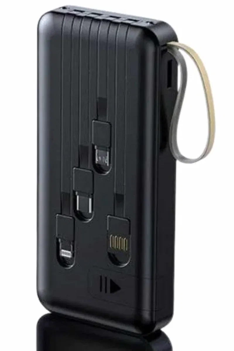4 Çıkışlı 20. 000 Mah Powerbank Uzun Pil Ömürlü Taşınabilir görsel 4