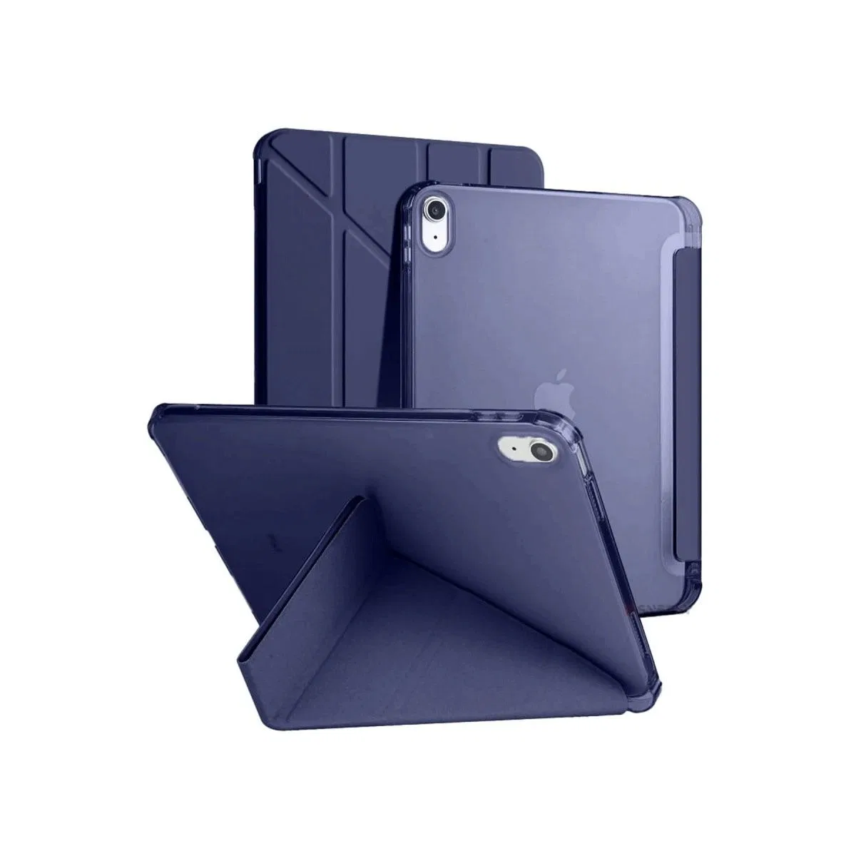 Apple İpad 2022 10. 9 (10. nesil) Kılıf Kalemlikli Mars Tablet Kılıfı - Lacivert görsel 2
