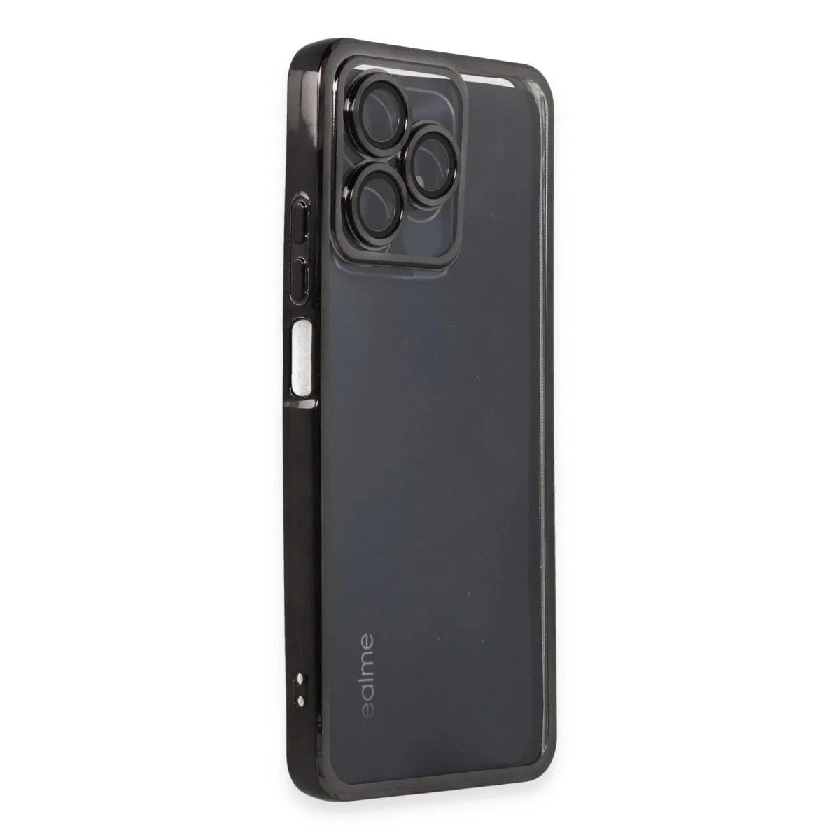 Realme C53 Kılıf Razer Lensli Silikon - Siyah görsel 2