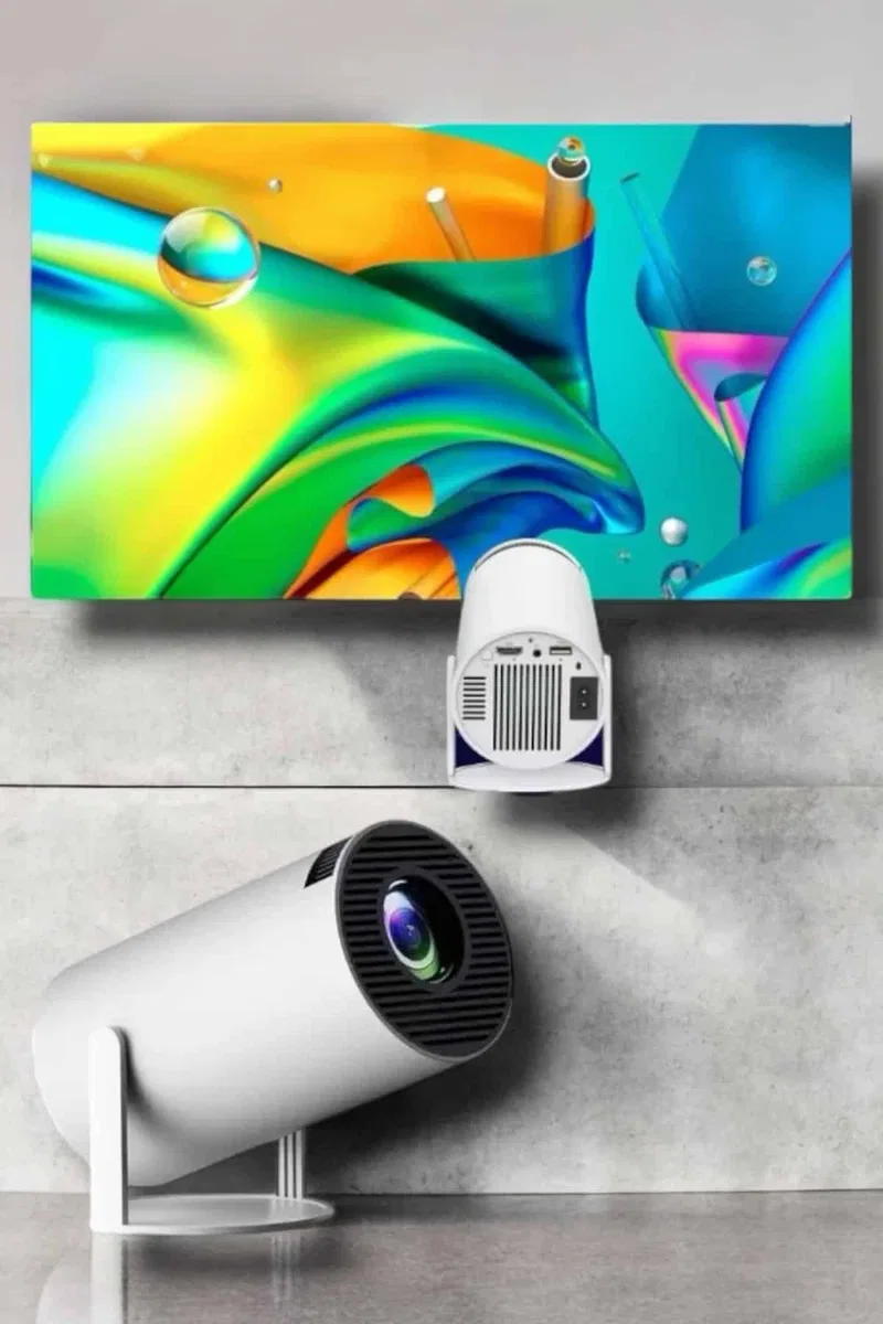 130 İnç Geniş Ekran ve 4K Destekli Full HD Projeksiyon Cihazı görsel 4