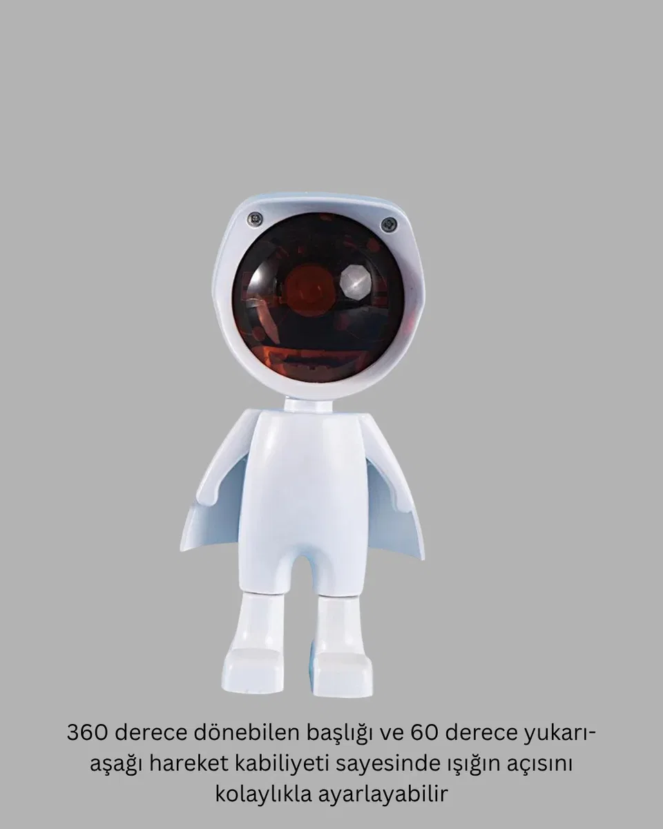 Dekoratif Gün Batımı Işığı – Astronot Figürlü Yeni Nesil görsel 2
