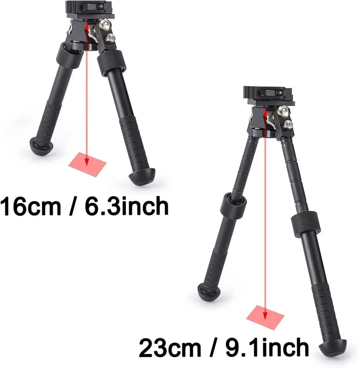 Super X Tac Picatinny Rail 22 Mm Hareketli Bipod görsel 2