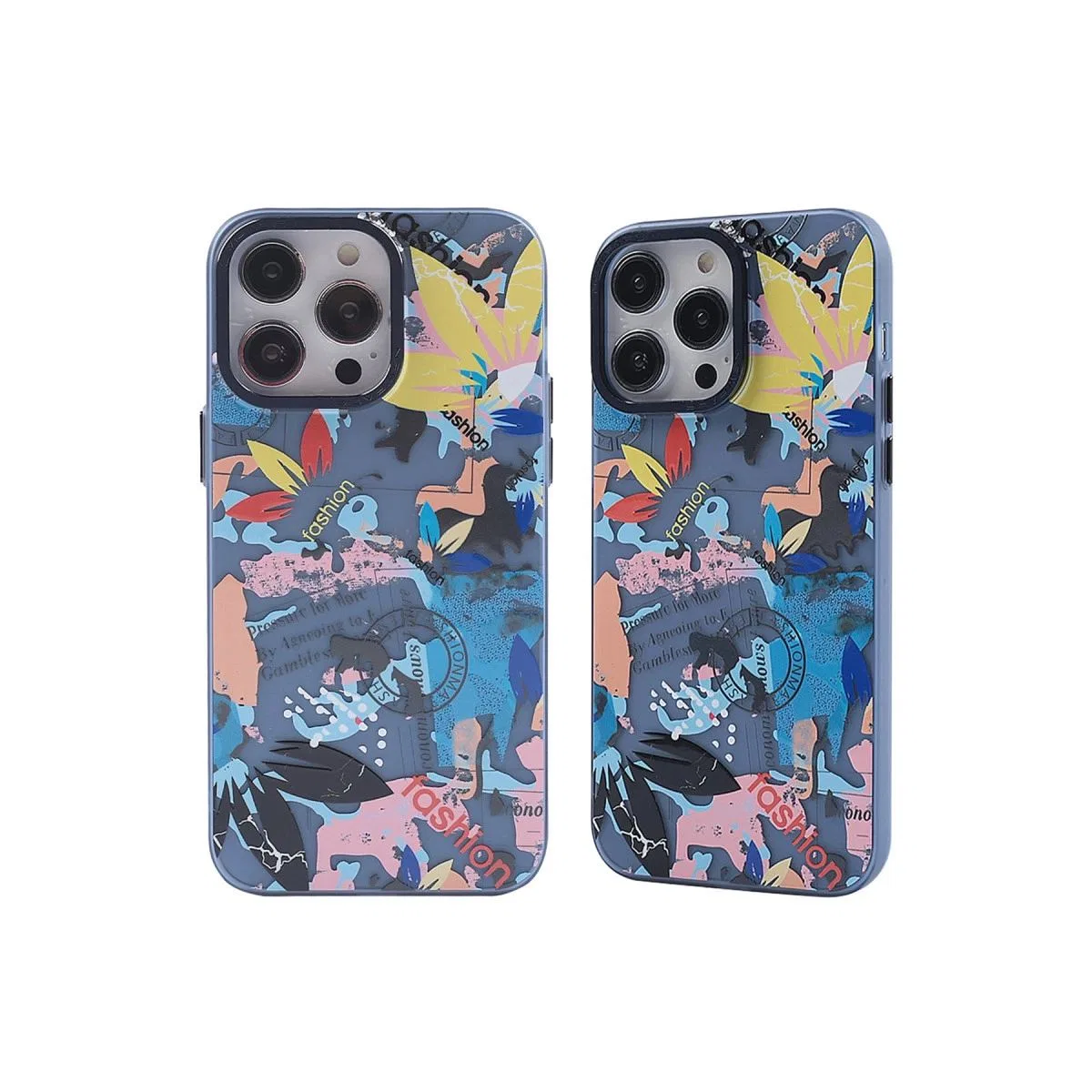 Apple İphone 13 Pro Max Kılıf Prada Desenli Kapak - Prada Pembe - 1 görsel 3