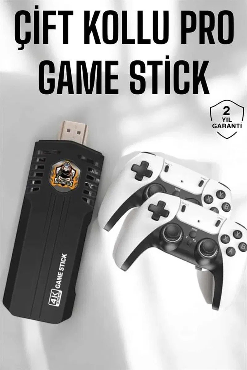 Joystick Çift Kollu Oyun Kolu Retro Oyun Yüksek Çözünürlüklü 3D Game Yeni Nesil görsel 2