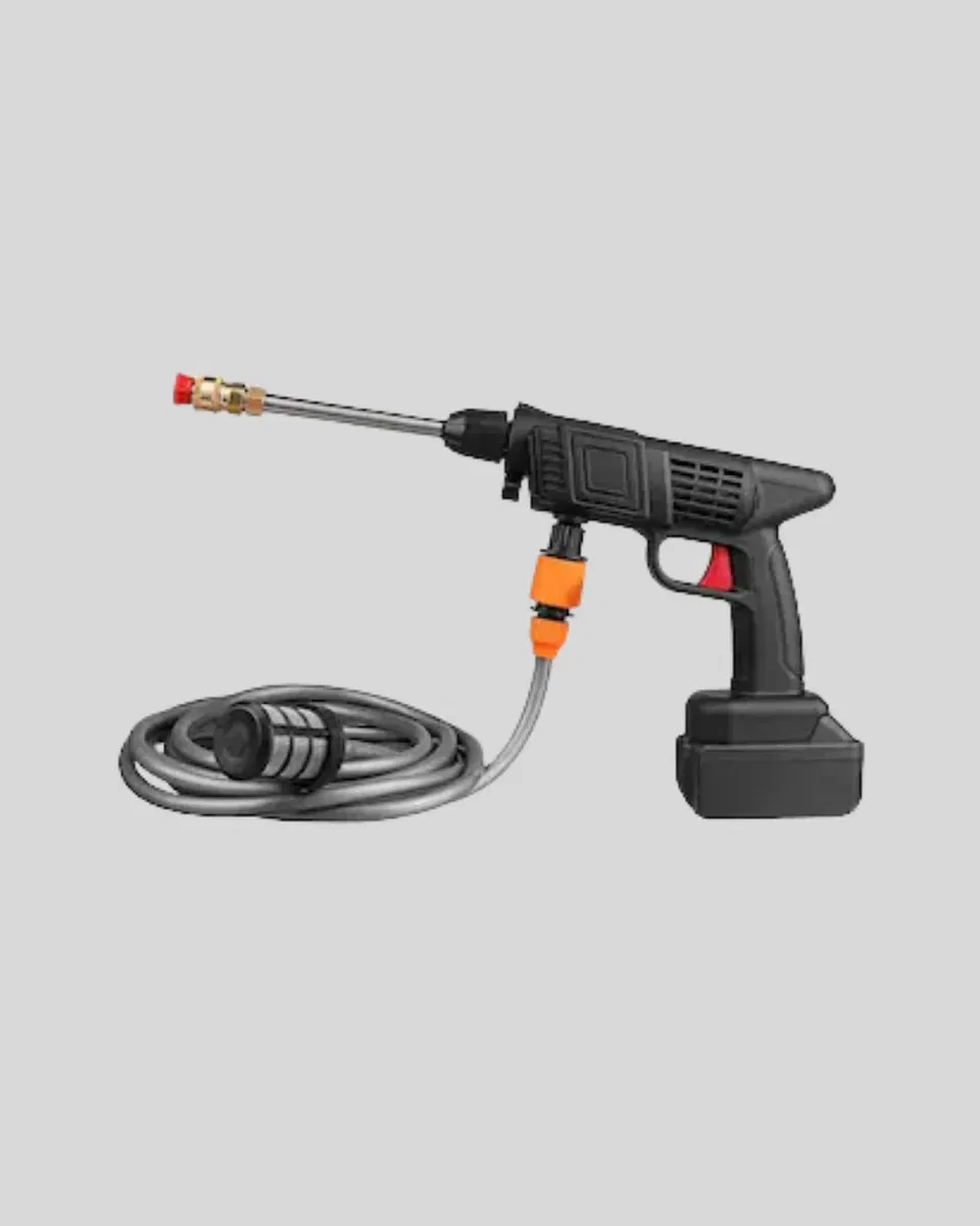 Kablosuz Basınçlı Yıkama Makinesi – 48V Güçlü Motor, 2 Pil ve Köpük Hazneli görsel 2