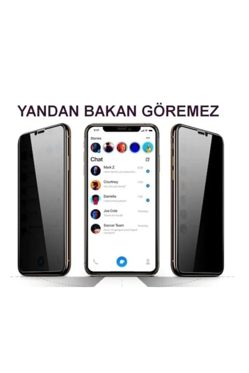 Samsung A32 Uyumlu Hayalet Ekran Gizli Tam Kaplayan Kırılmaz Cam Seramik Ekran Koruyucu Film görsel 5