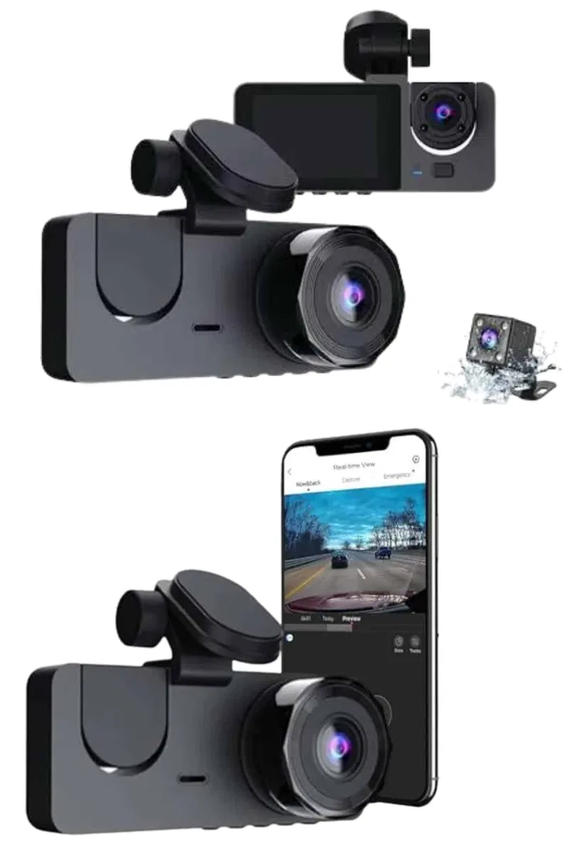 CarPlay Fotoğraf ve Video Kaydedici Araç İçi Kamera Ekranlı görsel 5