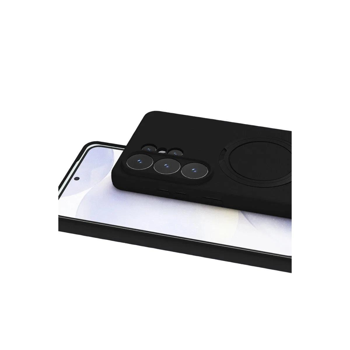 Samsung Galaxy S26 Ultra Regal Magsafe Standlı Kapak - Siyah görsel 3
