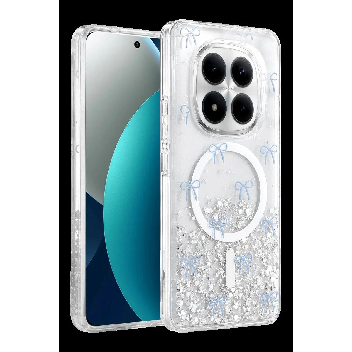 Onegif Xiaomi Redmi Note 15 Pro 5g Misk Simli Magsafe Kapak - Desen 3