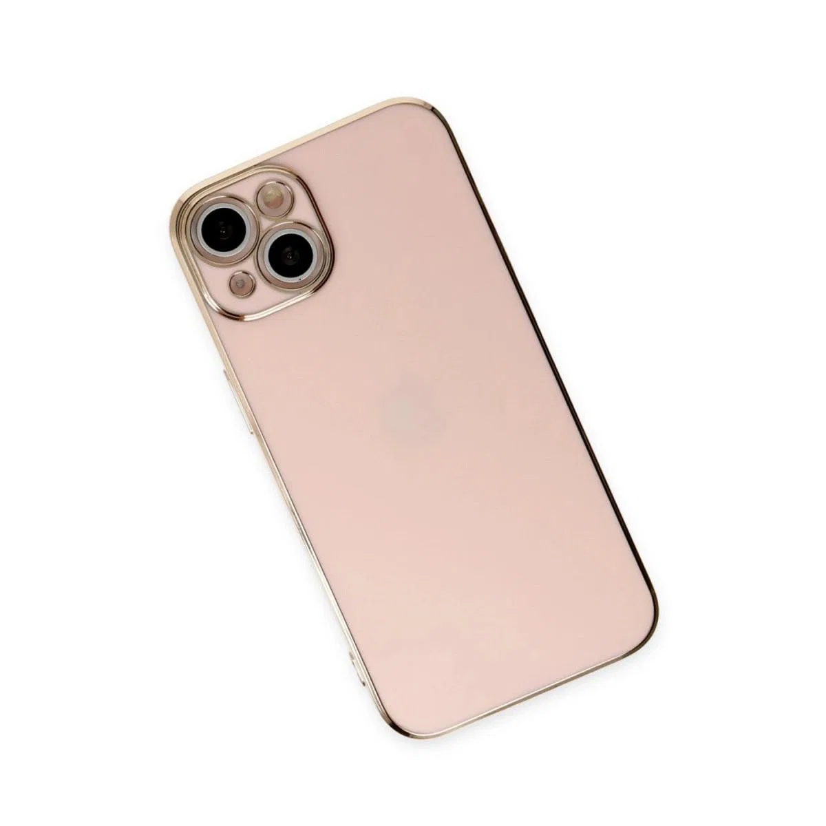Apple İphone 15 Kılıf Volet Silikon - Pembe görsel 3