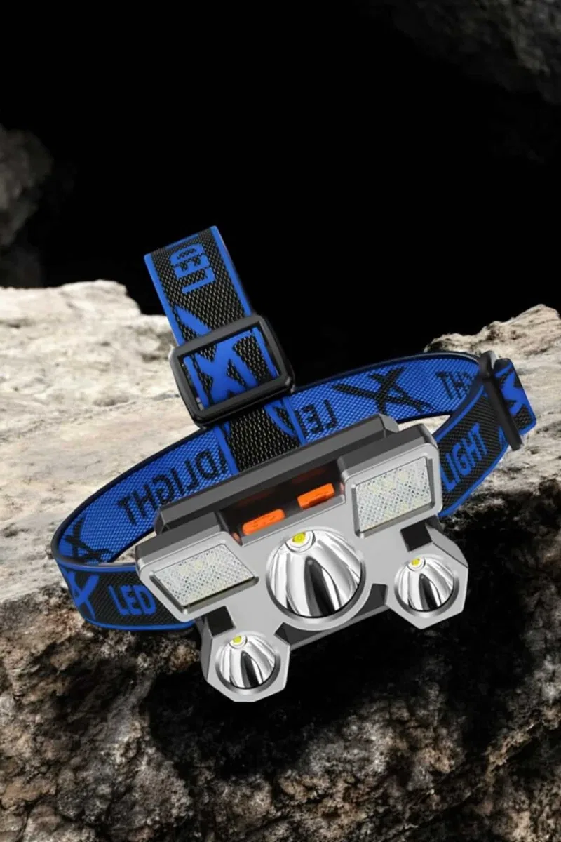 Kafa Lambası Hafif ve Esnek Çift Anahtarlı Far Led Işık görsel 3