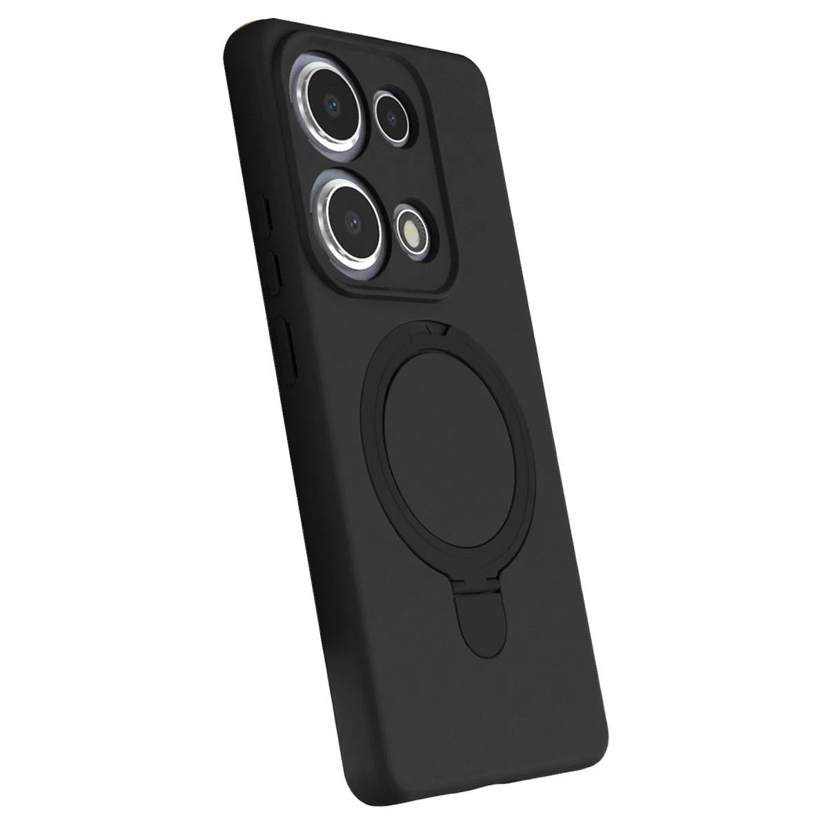 Xiaomi Redmi Note 13 Pro 4g Regal Magsafe Standlı Kapak - Siyah görsel 2