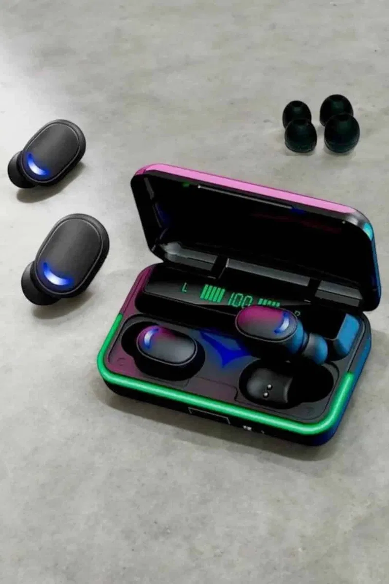 Android Ve İOS Uyumlu Bluetooth Bağlantılı Powerbankli Kulaklık görsel 2