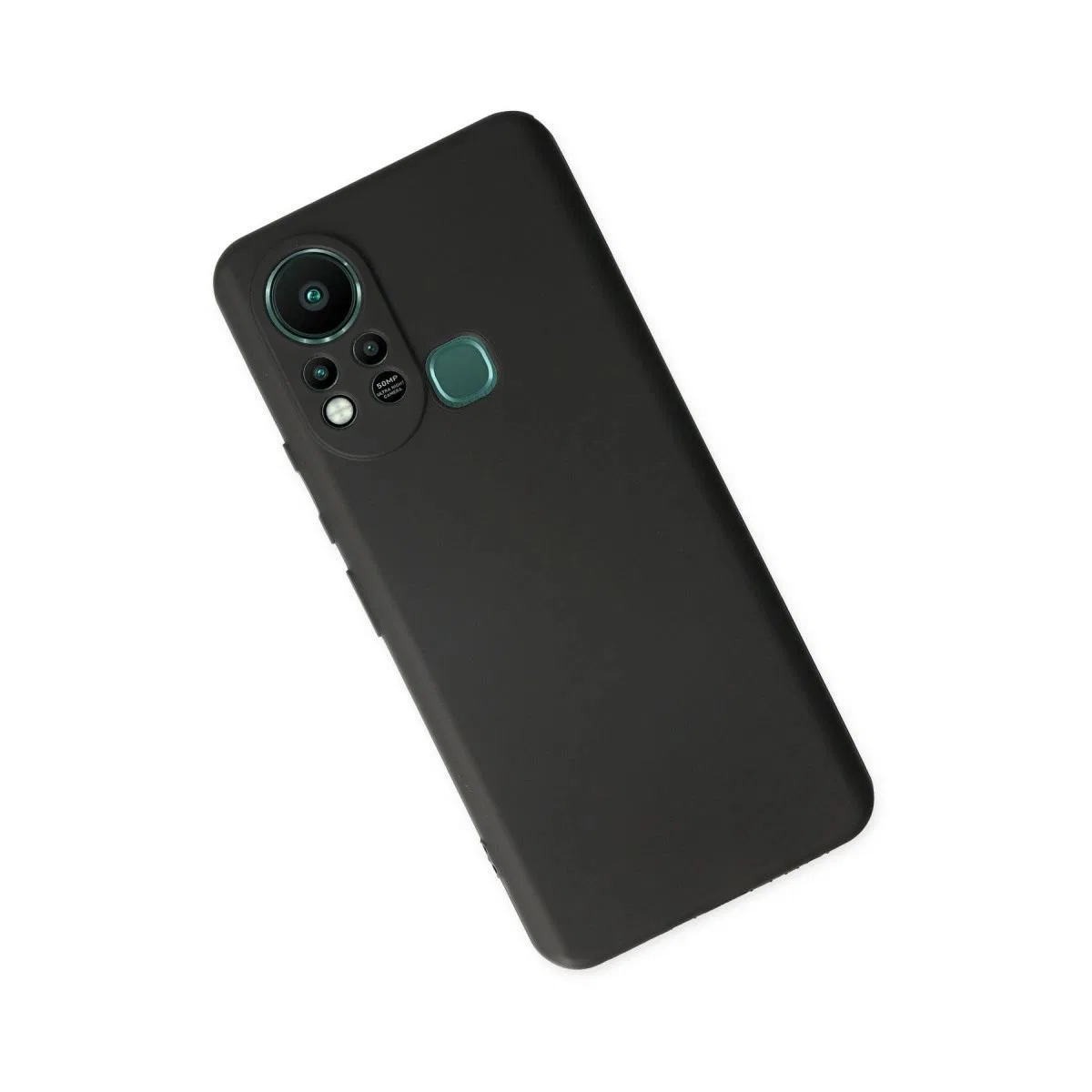 İnfinix Hot 11s Kılıf First Silikon - Siyah görsel 3
