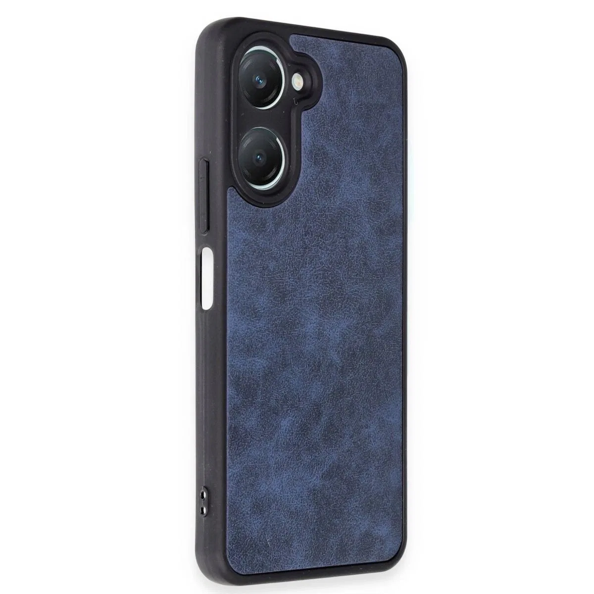 Vivo Y18 Kılıf Aras Deri Kapak - Lacivert görsel 3