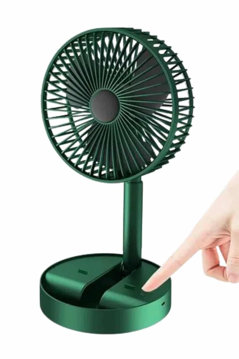 Katlanabilir Usb Şarjlı Masaüstü Soğutucu Mini Fan Telefon Tutucu görsel 2