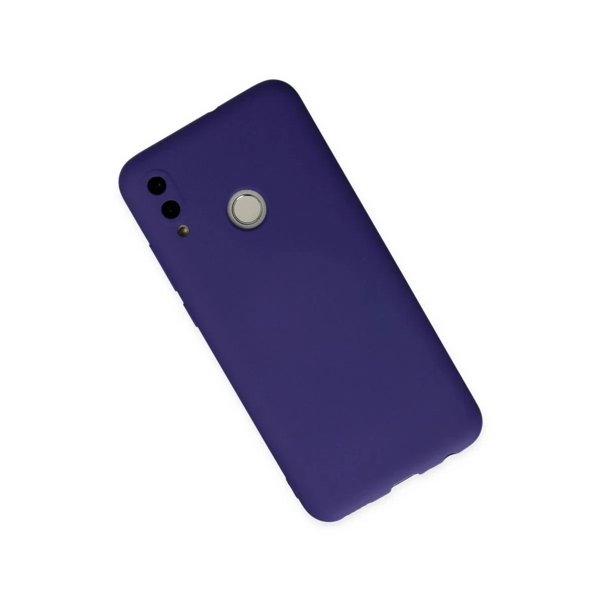 Huawei P Smart 2019 Kılıf Nano İçi Kadife Silikon - Mor görsel 2
