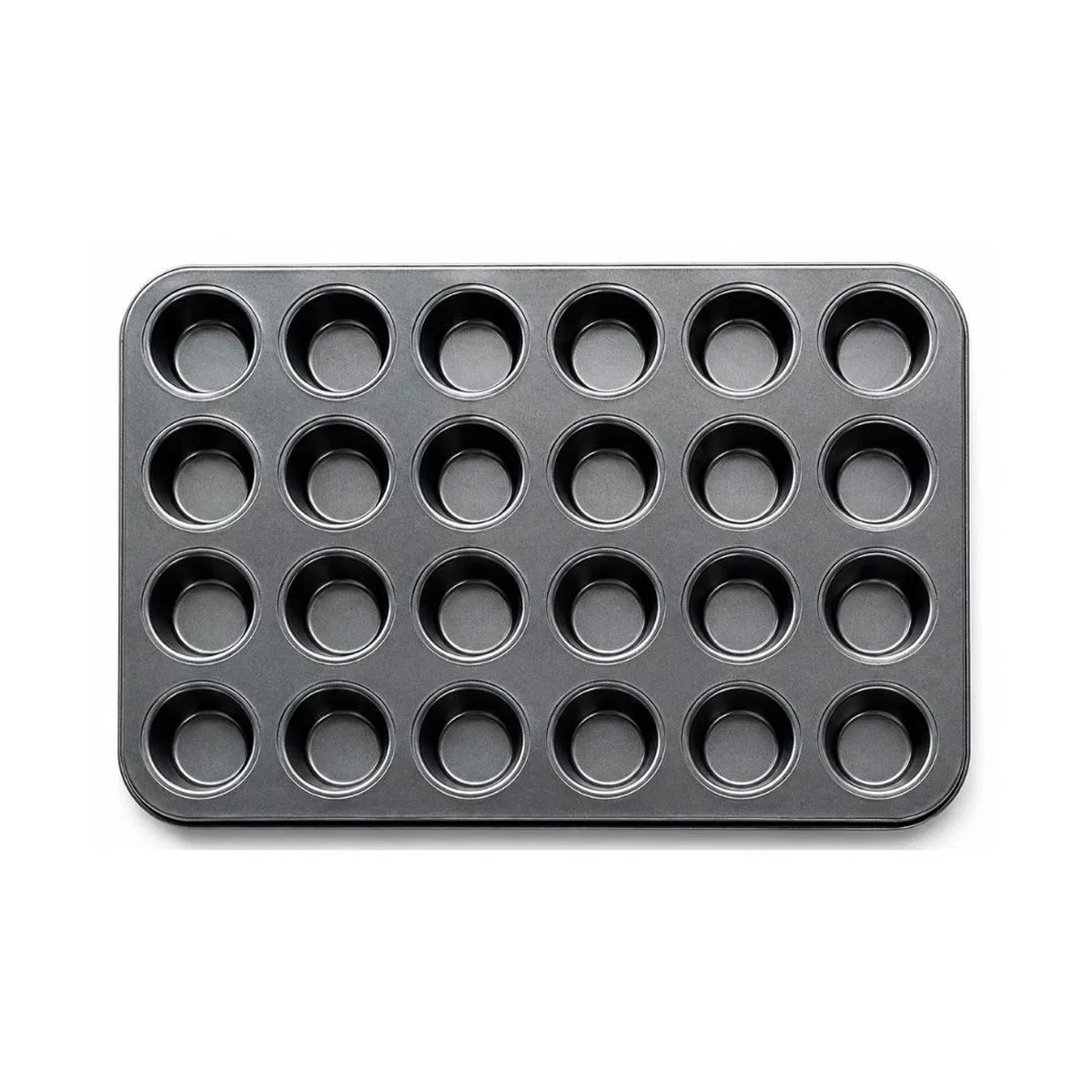 24 Bölmeli Metal Muffin Kek Kalıbı görsel 2