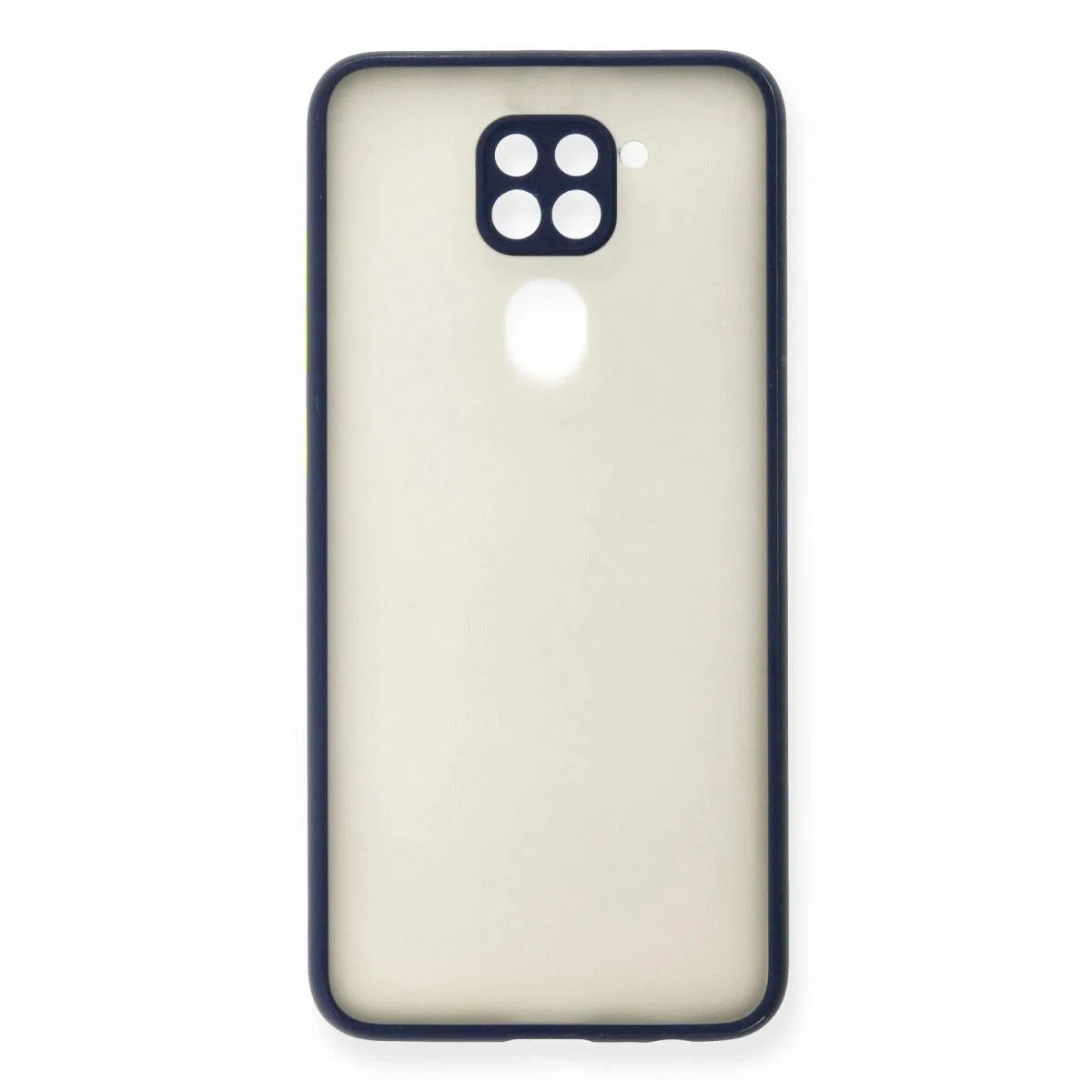 Xiaomi Redmi Note 9 Kılıf Montreal Silikon Kapak - Lacivert görsel 2