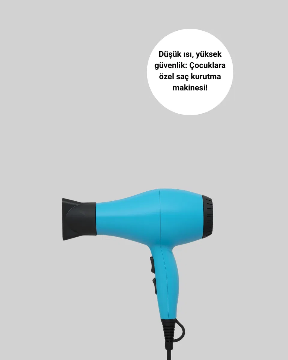 Çocuklara Özel Mini Fön Makinesi görsel 2
