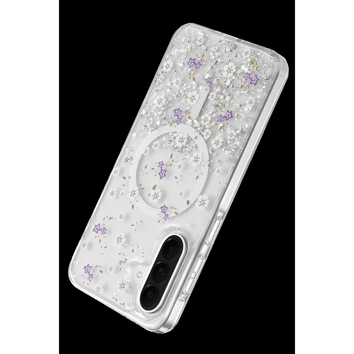 Onegif Samsung Galaxy A56 Misk Simli Magsafe Kapak - Desen 2 görsel 3