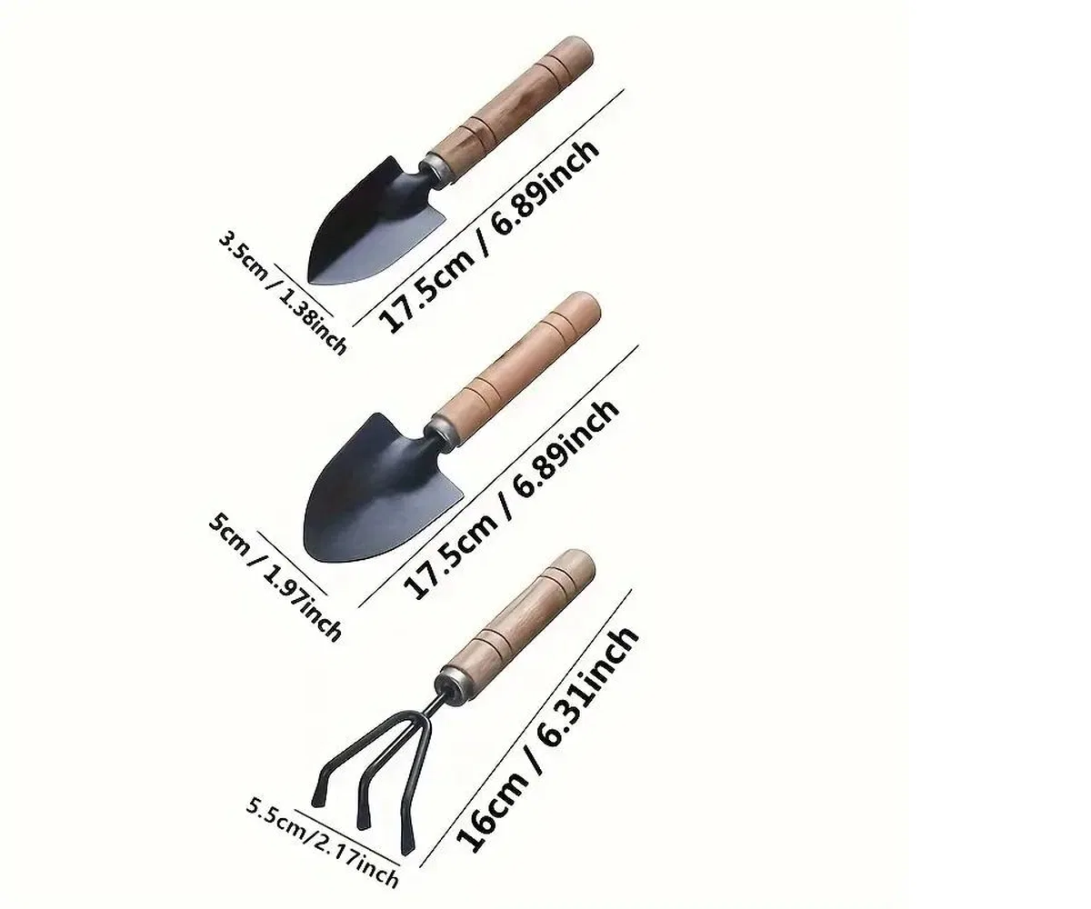 Portatif Kazma Kürek Tırmık Seti görsel 4