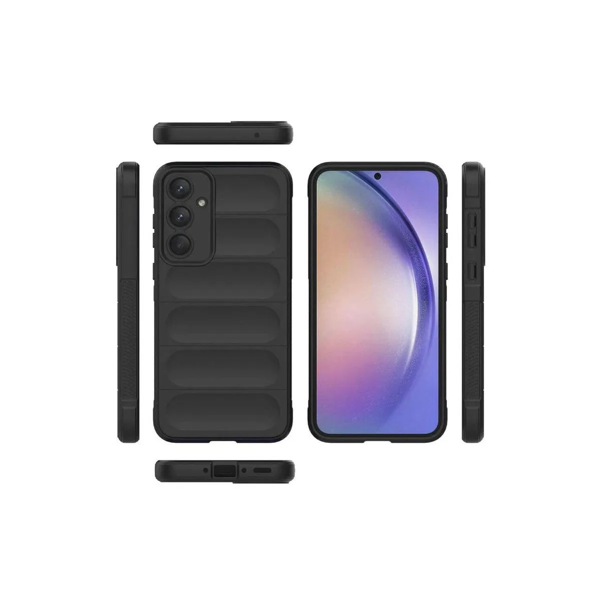 Samsung Galaxy A26 Kılıf Optimum Silikon - Siyah görsel 4