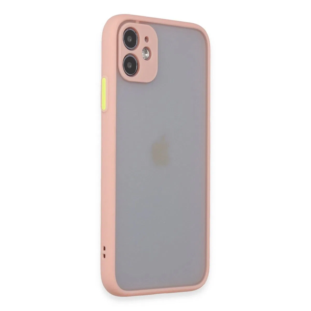 Apple İphone 11 Kılıf Montreal Silikon Kapak - Pembe görsel 2