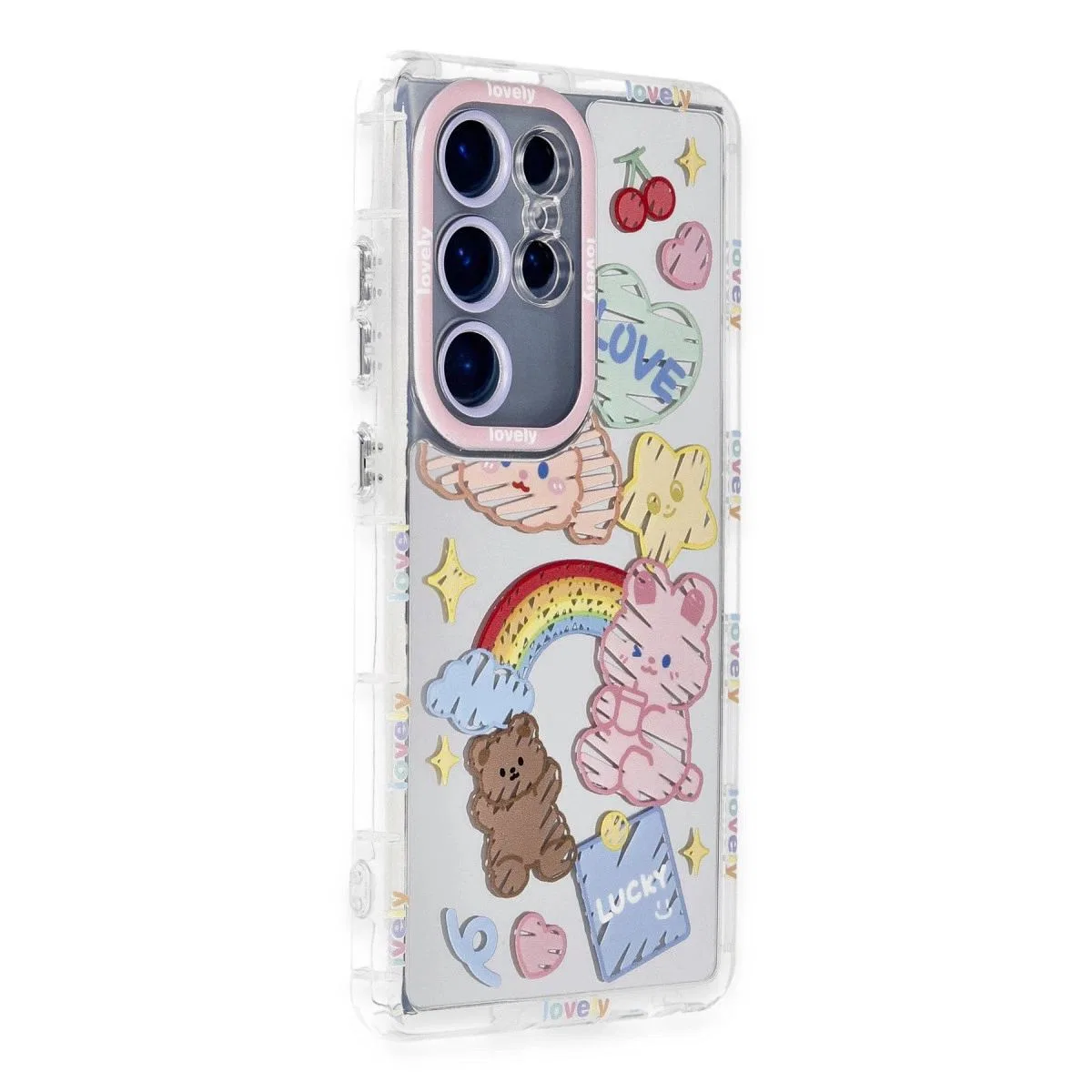 Samsung Galaxy S24 Ultra Kılıf Reflexion Desenli Kapak - Desen 4