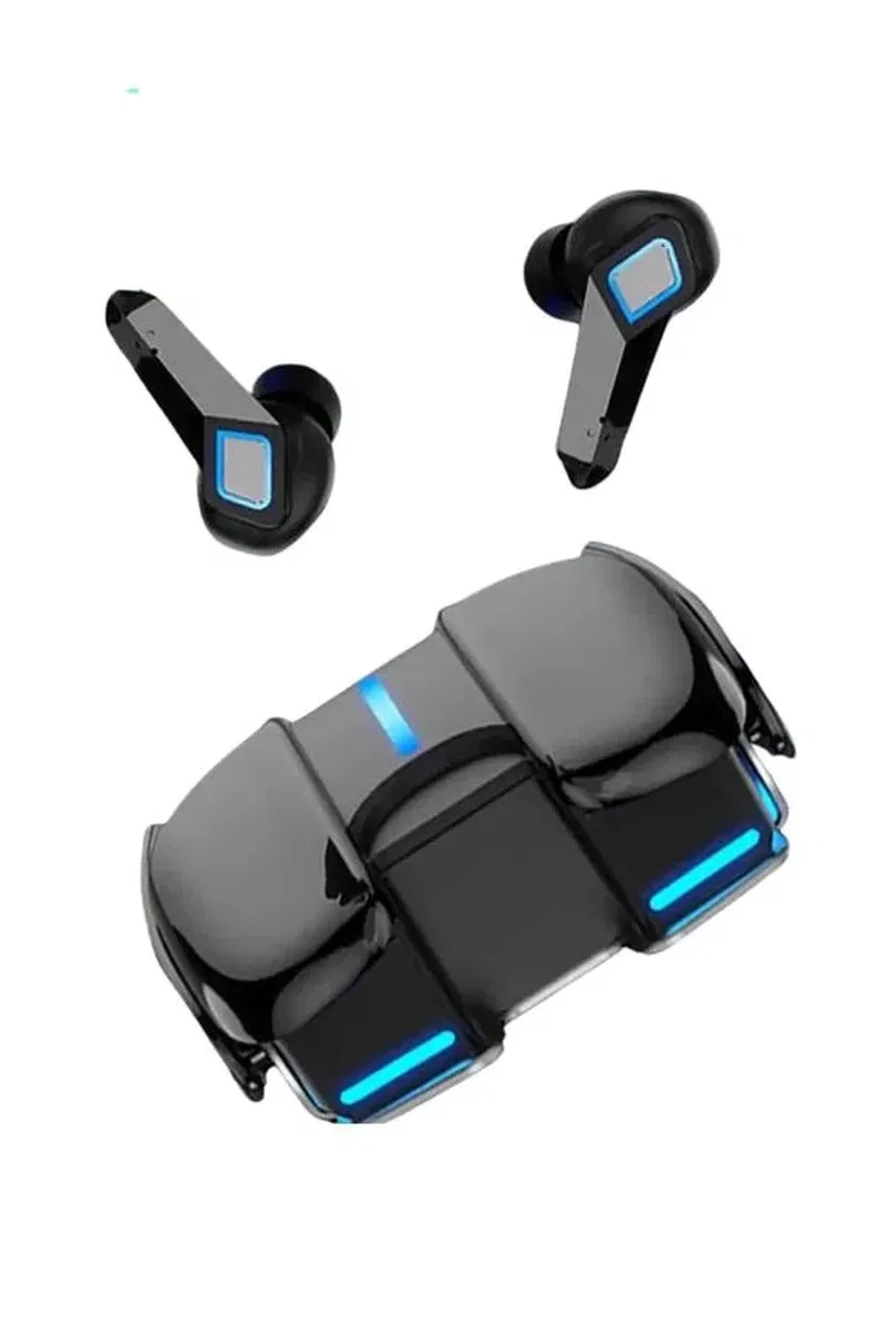 Gamer Kulaklık Gecikme Yapmaz Yüksek Ses Kaliteli Kablosuz Bluetooth Kulaklık görsel 5