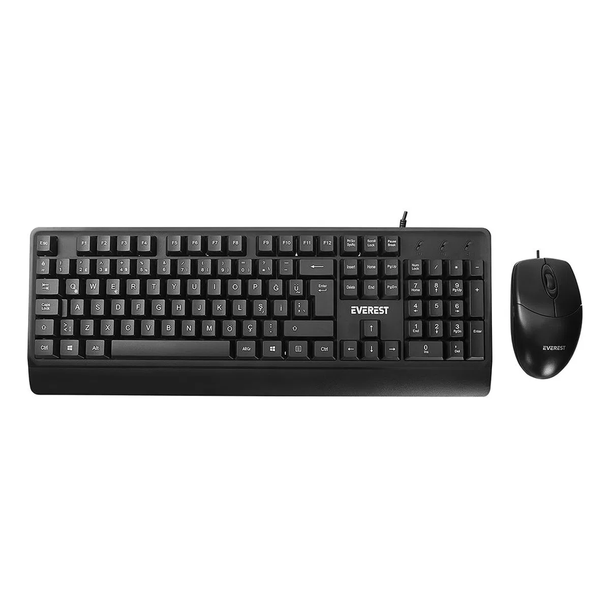 USB Kablolu Q Klavye & 1200 DPI Mouse Seti görsel 2