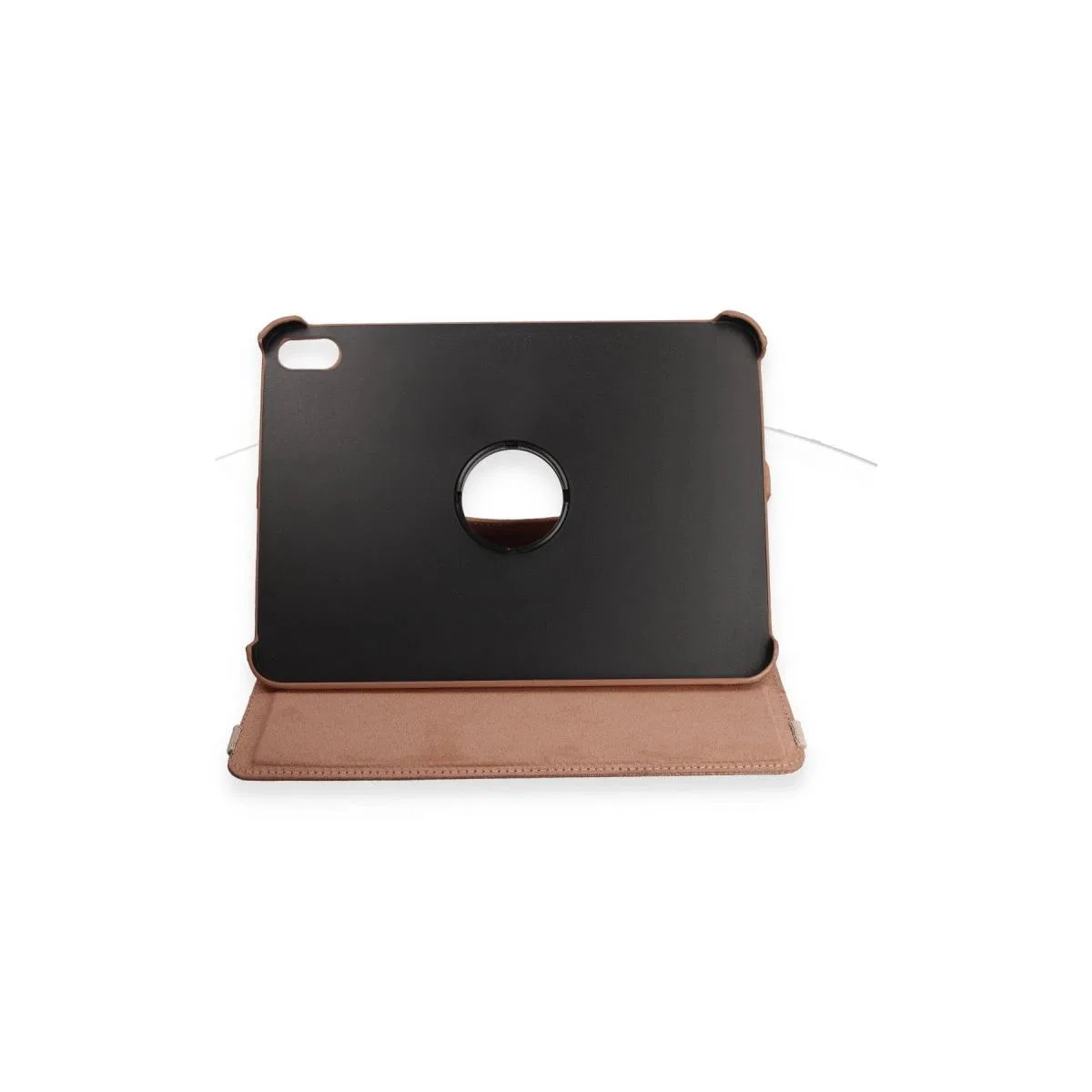 Apple İpad 2022 10. 9 (10. nesil) Kılıf 360 Tablet Deri Kılıf - Rose Gold görsel 3