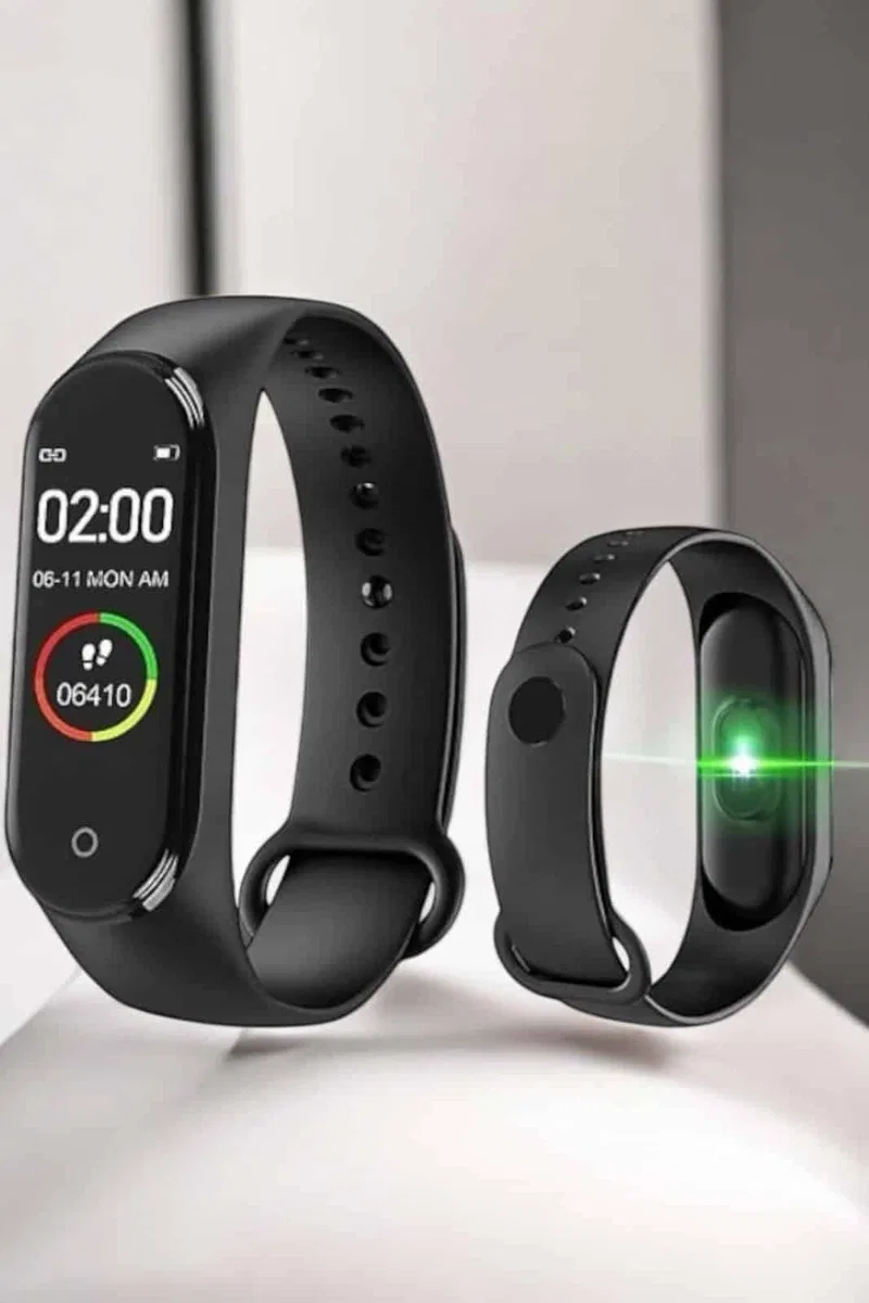 Akıllı Bileklik Fitness ve Sağlık İçin Akıllı Bileklik Adım Sayar, Kalp Atışı, Uyku İzleme görsel 2