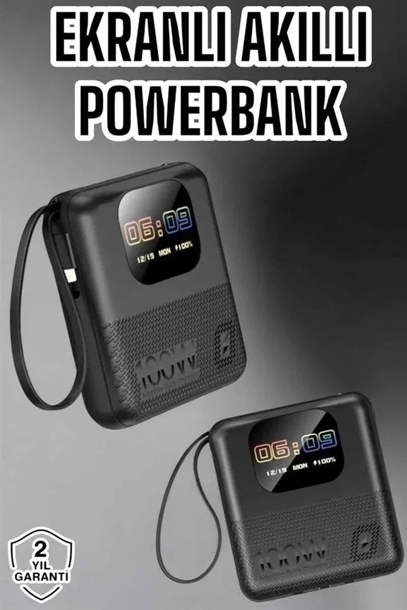 Akıllı Powerbank 10. 000 MAH Müzik Dinleme Mesaj Gönderme Arama Cevaplama görsel 2