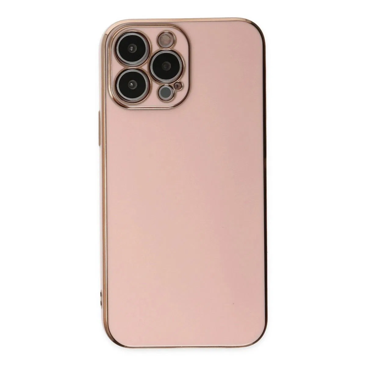 Apple İphone 14 Pro Kılıf Volet Silikon - Pembe görsel 2