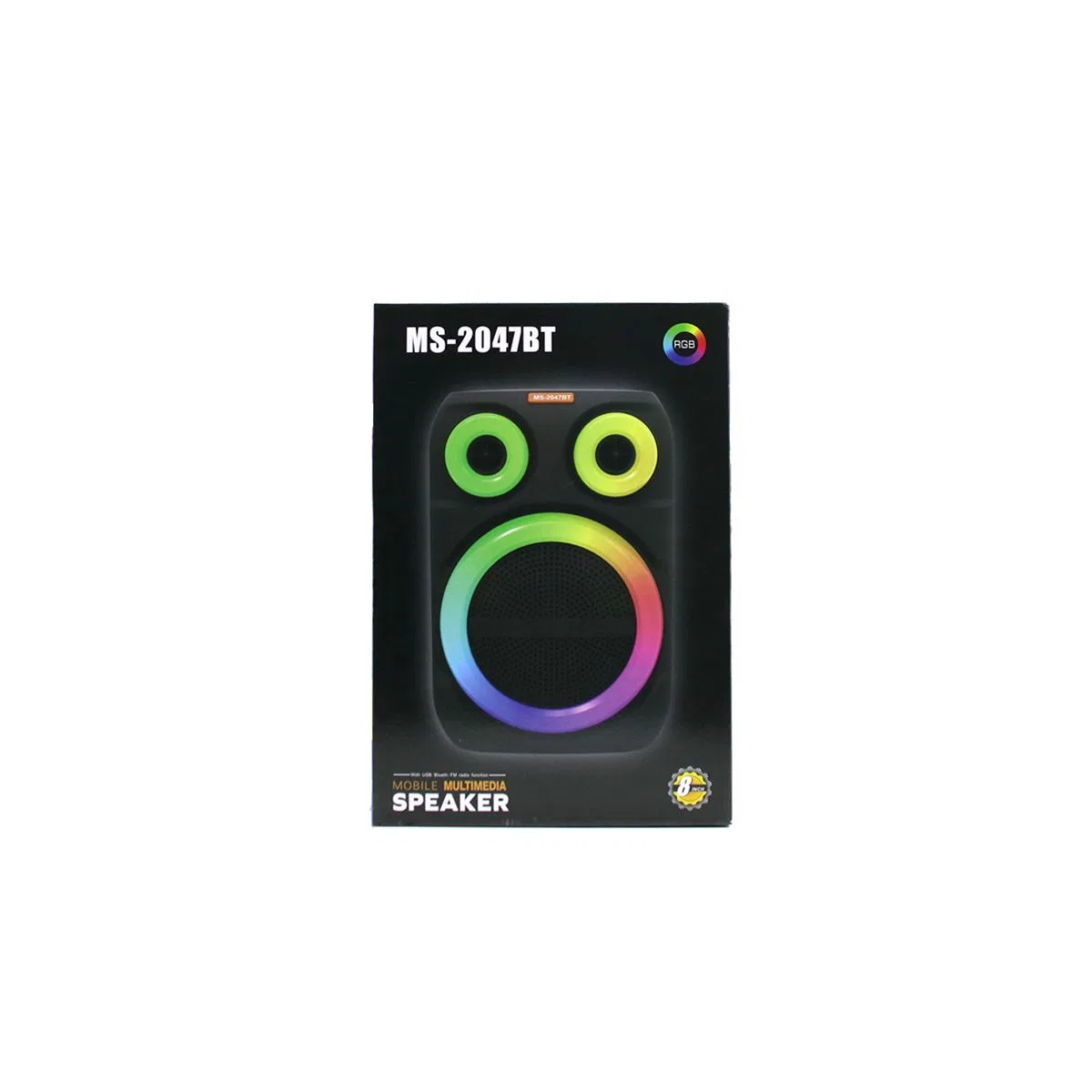 8'' Bluetooth Kablosuz LED Hoparlör (USB / DC 5V) görsel 6