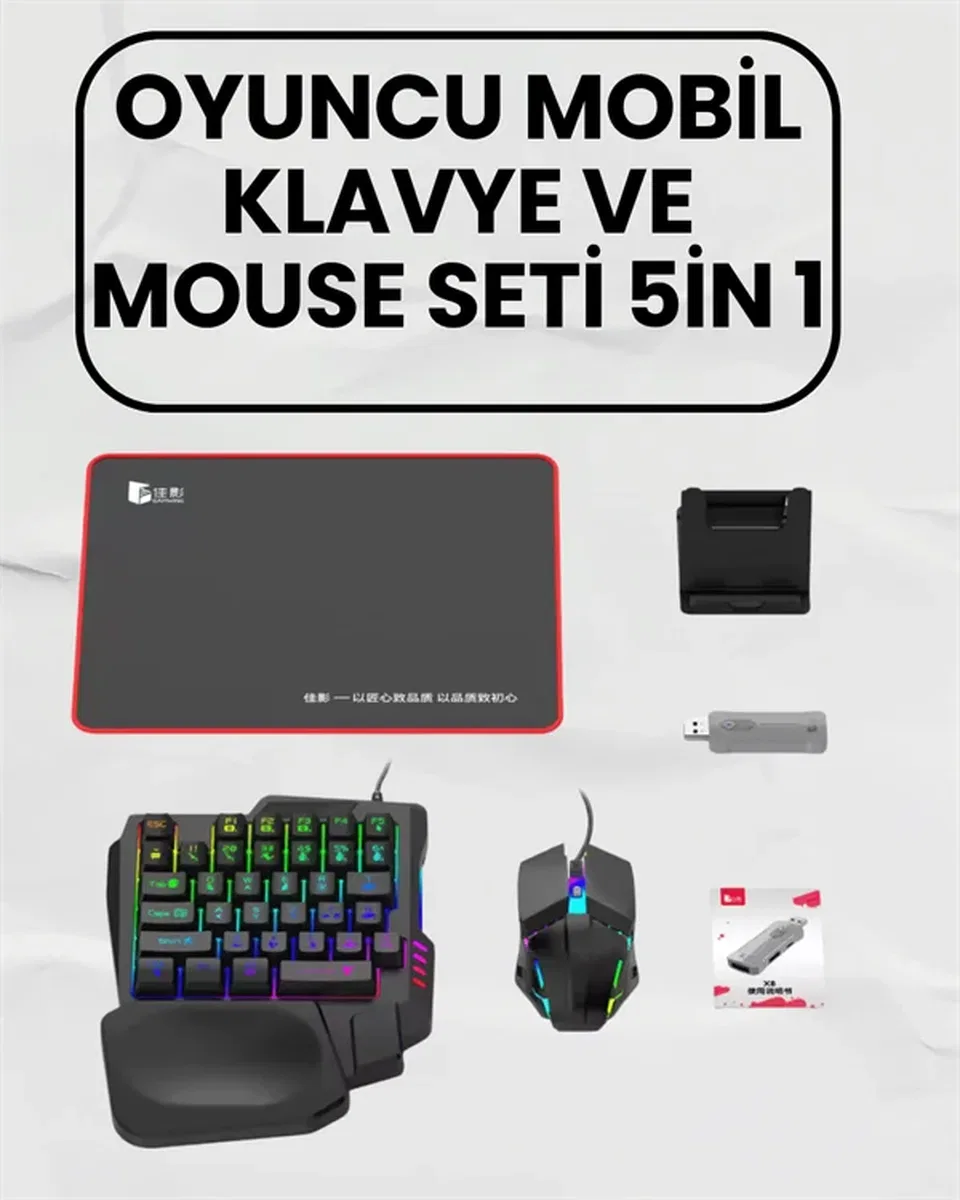 Bluetooth 5. 3 Mobil Oyun Aksesuar Seti – PUBG Uyumlu görsel 2