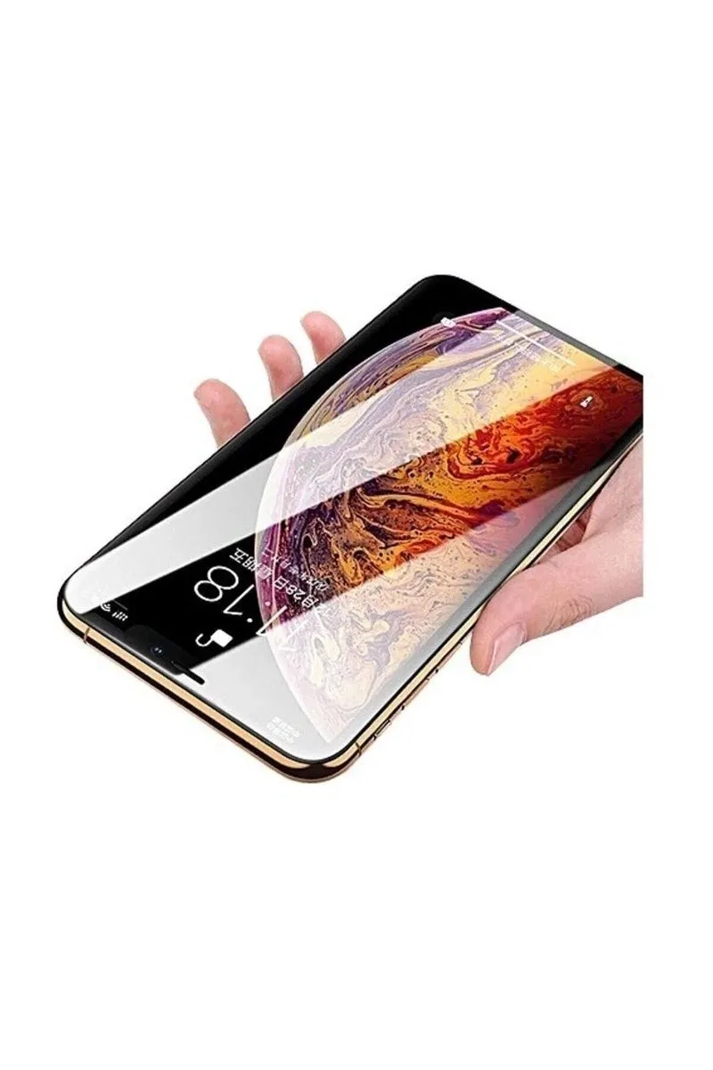 Iphone 11 Uyumlu 9d Tam Kaplayan Parmak Izi Bırakmayan Ekran Koruyucu Film görsel 2