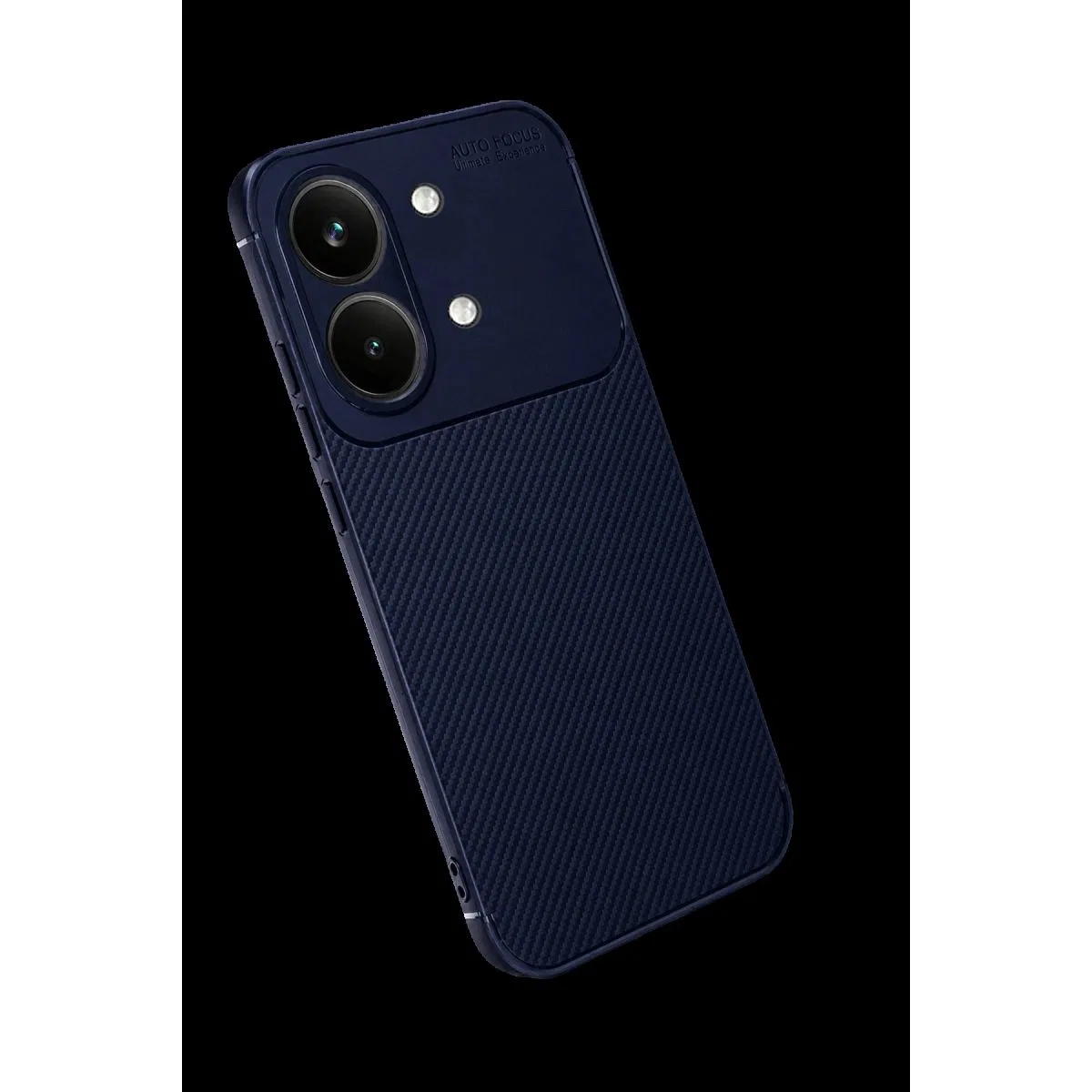 Xiaomi Poco X8 Pro Max Auto Focus Karbon Kapak - Lacivert görsel 2