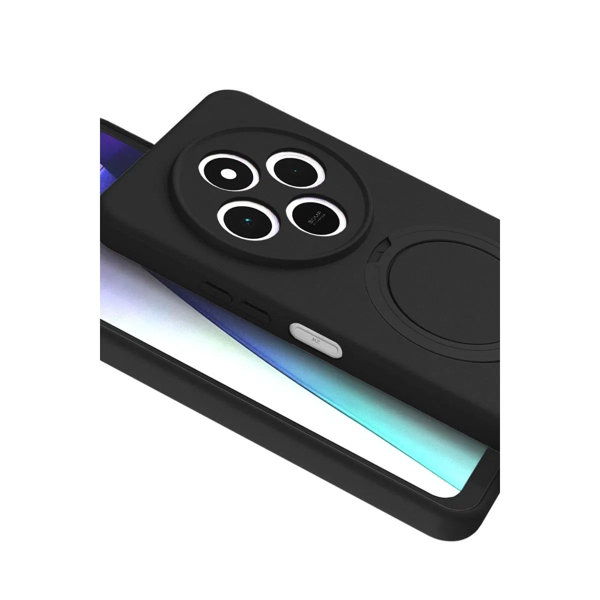 Xiaomi Redmi 14c Regal Magsafe Standlı Kapak - Siyah görsel 3