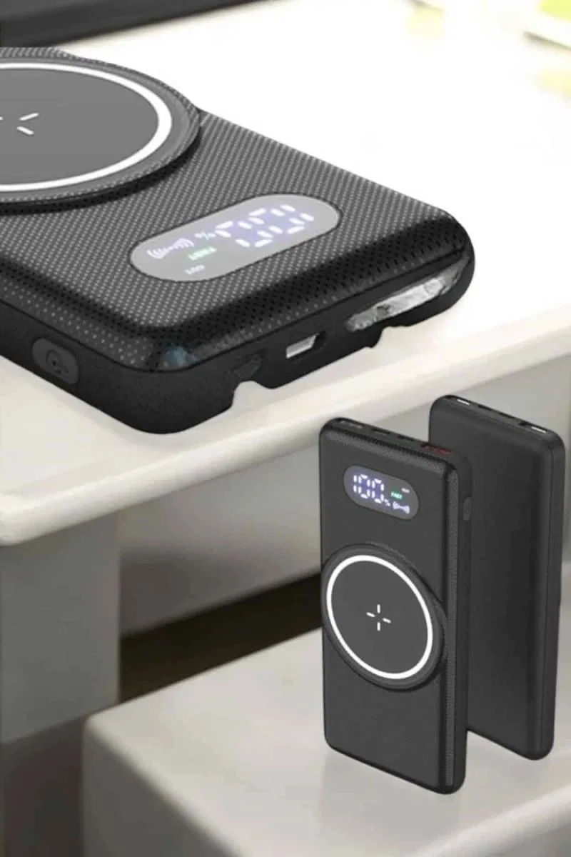 Powerbank Taşınabilir 10. 000 Mah Hızlı Şarj Dijital Göstergeli