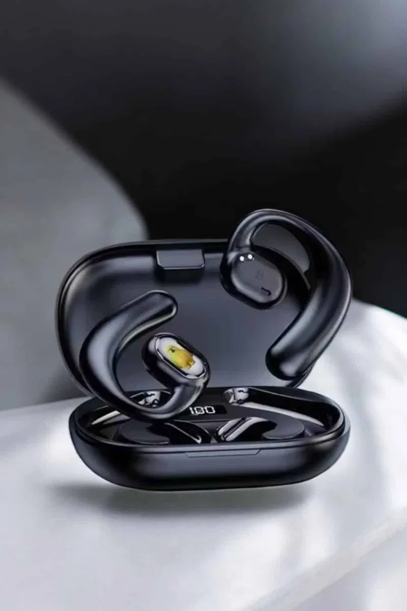 Bluetooth Kulaklık Dijital Göstergeli Uzun Pil Gürültü Önleyici Oyuncu Kulaklığı görsel 4