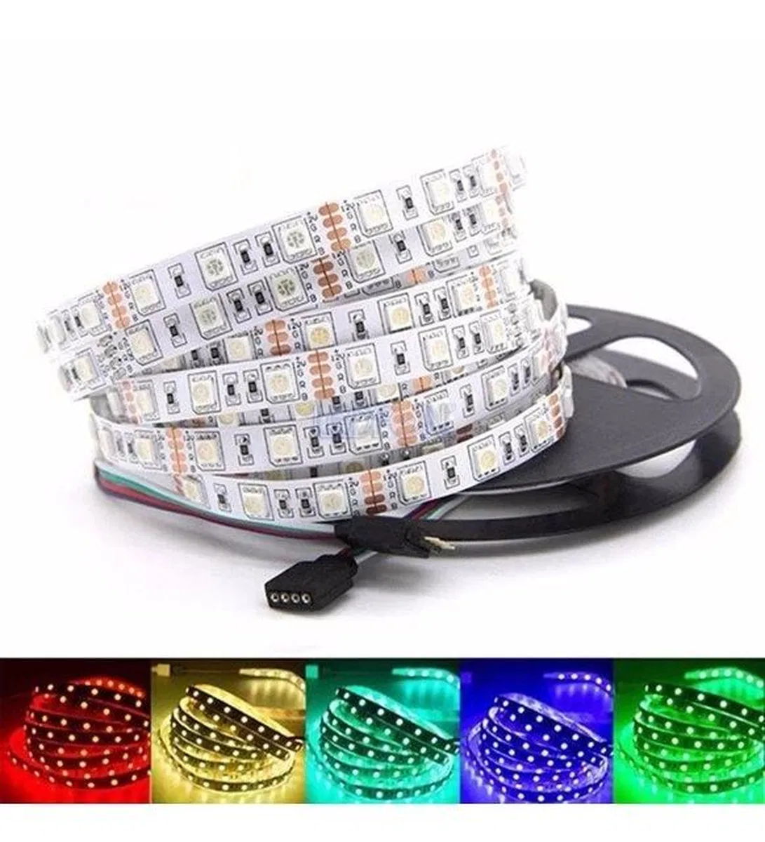 3 Çipli Rgb İç Mekan Şerit Led 5 Metre görsel 2