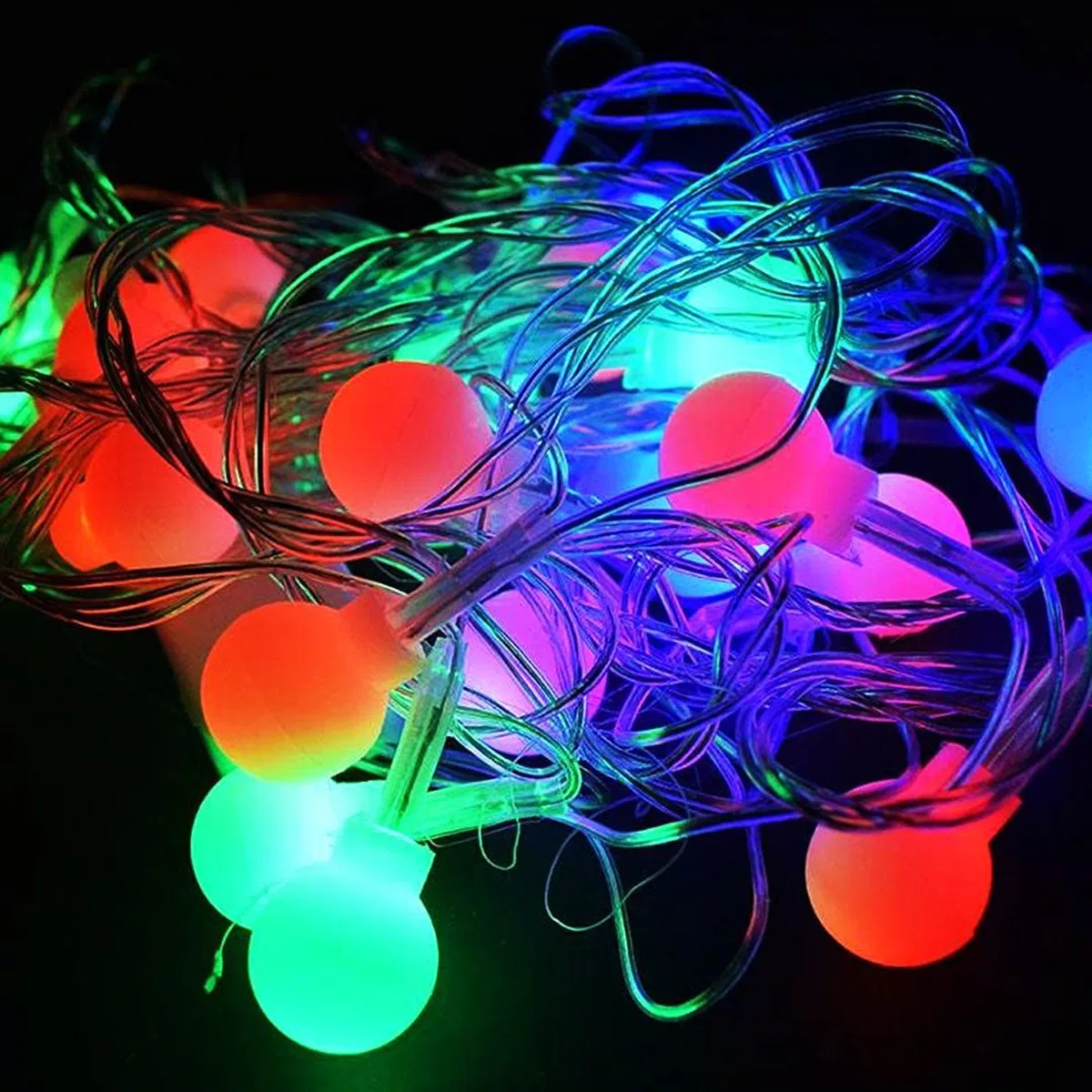 Peri LED Dekor Lamba 3m Pilli (Gün Işık, 2 Fonksiyon) görsel 2