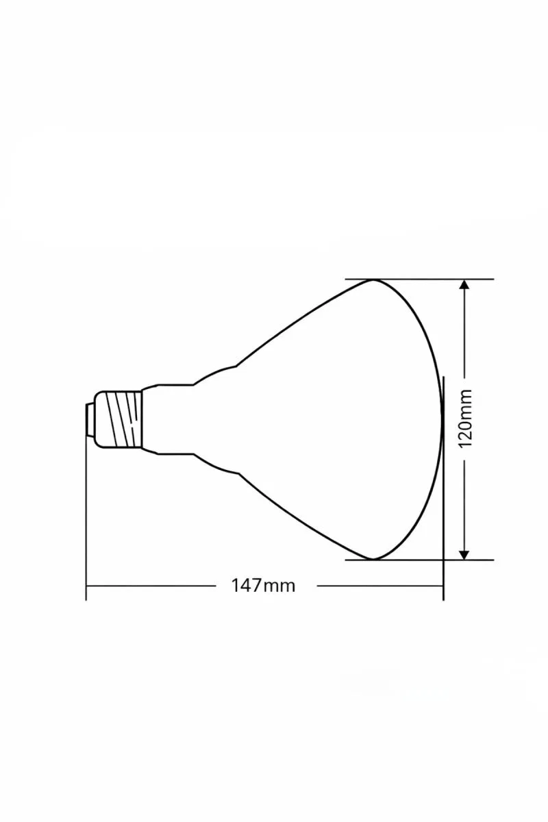 150w Isıtıcı Ampul Kırmızı Isı Lambası Civciv Kümes Kuluçka E27 Duy Isıtma Ampulü görsel 6