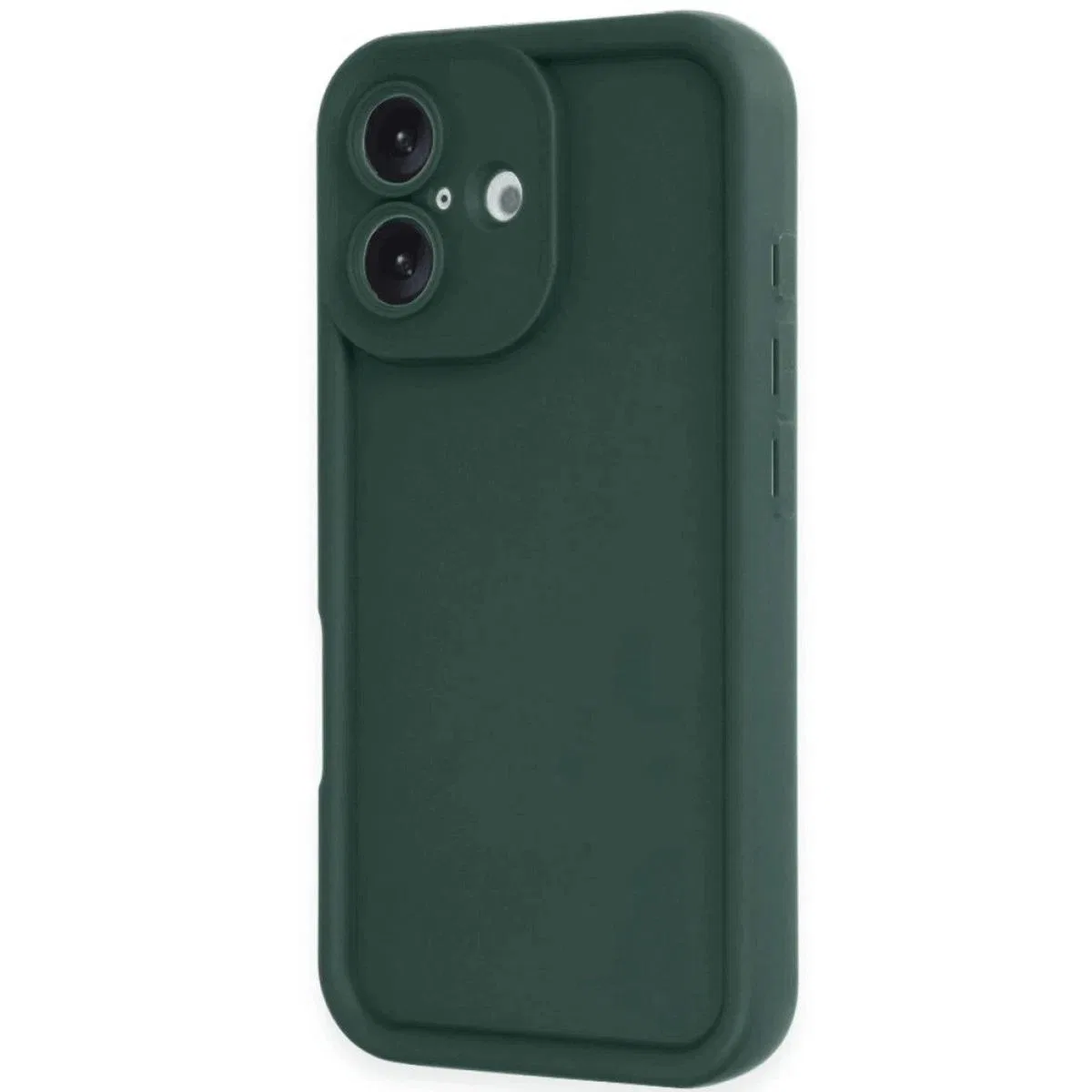 Apple İphone 16 Kılıf Viera Silikon - Koyu Yeşil