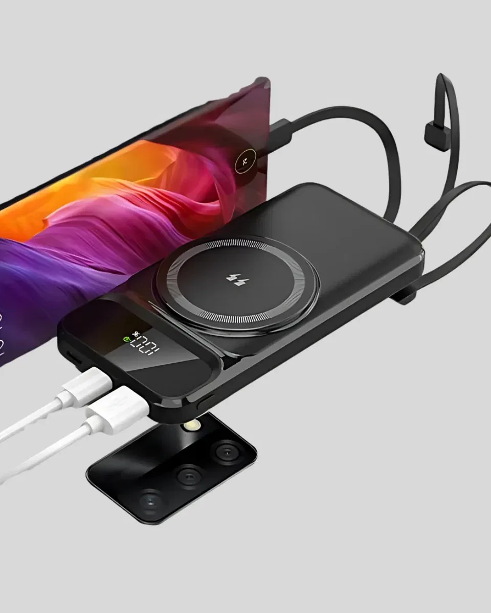 Kablosuz 10000 mAh Powerbank görsel 5