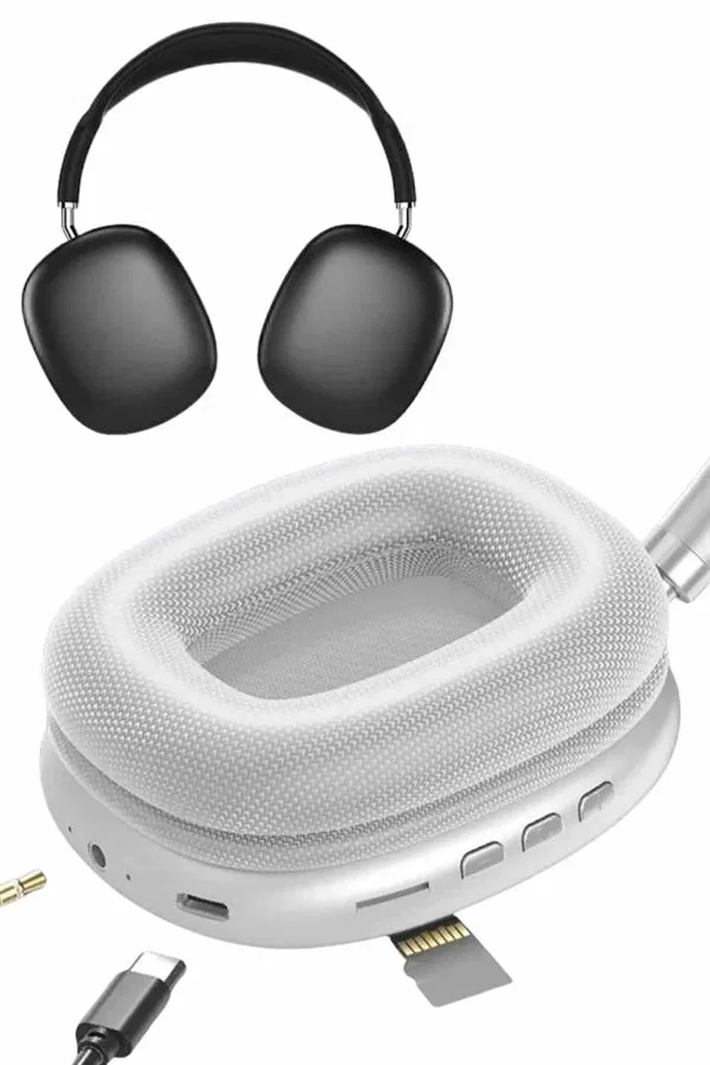 Yeni Nesil Bluetooth Kulaklık Kulak Üstü ANC Özelliği Yüksek Ses Kaliteli görsel 4