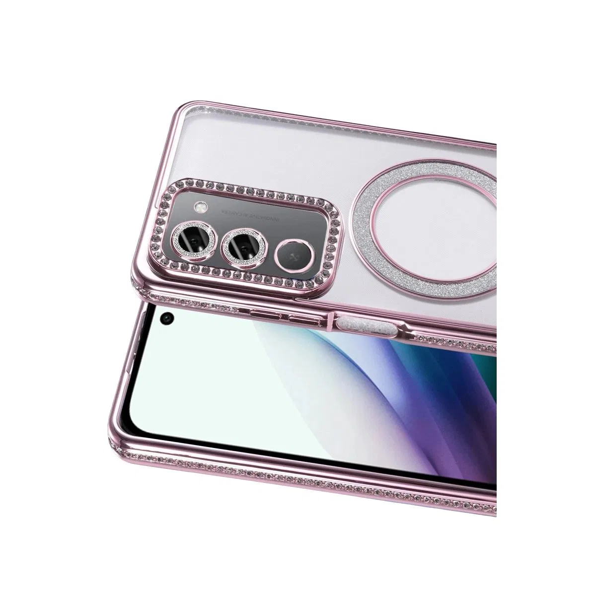 Joko Xiaomi Redmi 15 4g Joke Simli Magneticsafe Kılıf - Pembe görsel 2